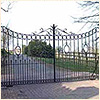 Wrought Iron Entrance Gate