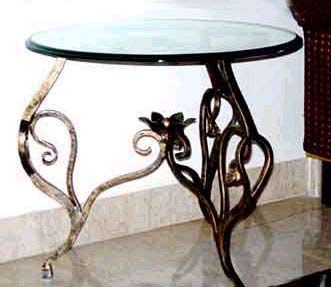 Decorative Wrought Iron Table