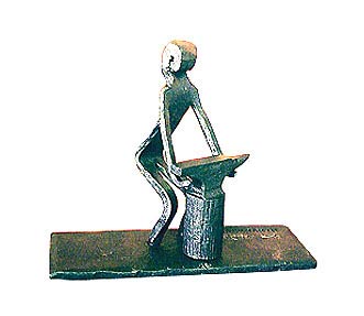 Wrought Iron Figurine
